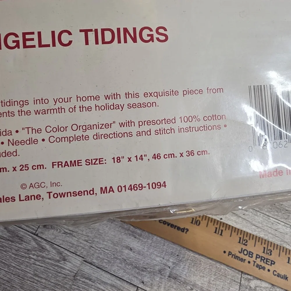 Counted Cross Stitch Picture- Angelic Tidings - Needle‎ Treasures 10
